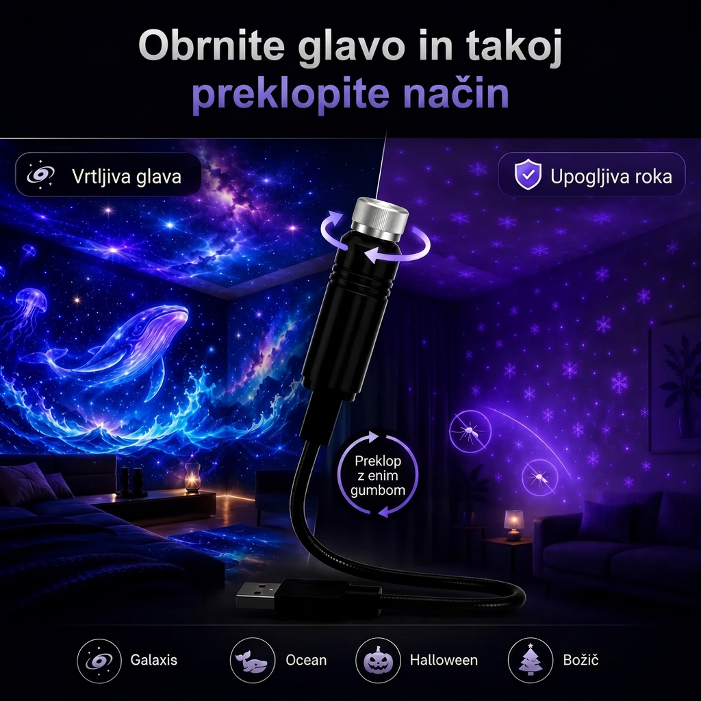 𝐁𝐨ž𝐢č𝐧𝐚 𝐞𝐝𝐢𝐜𝐢𝐣𝐚🌥️ | 🖤𝐋𝐄𝐅𝐔𝐍® 𝐈𝐍𝐓𝐄𝐋𝐈𝐆𝐄𝐍𝐓𝐍𝐈 𝟓𝐃 𝐁𝐎Ž𝐈Č𝐍𝐈 𝐏𝐑𝐎𝐉𝐄𝐊𝐓𝐎𝐑 𝐍𝐎𝐕𝐄 𝐆𝐄𝐍𝐄𝐑𝐀𝐂𝐈𝐉𝐄 🎅 Dinamična holografska svetloba za ustvarjanje čarobnega domačega vzdušja