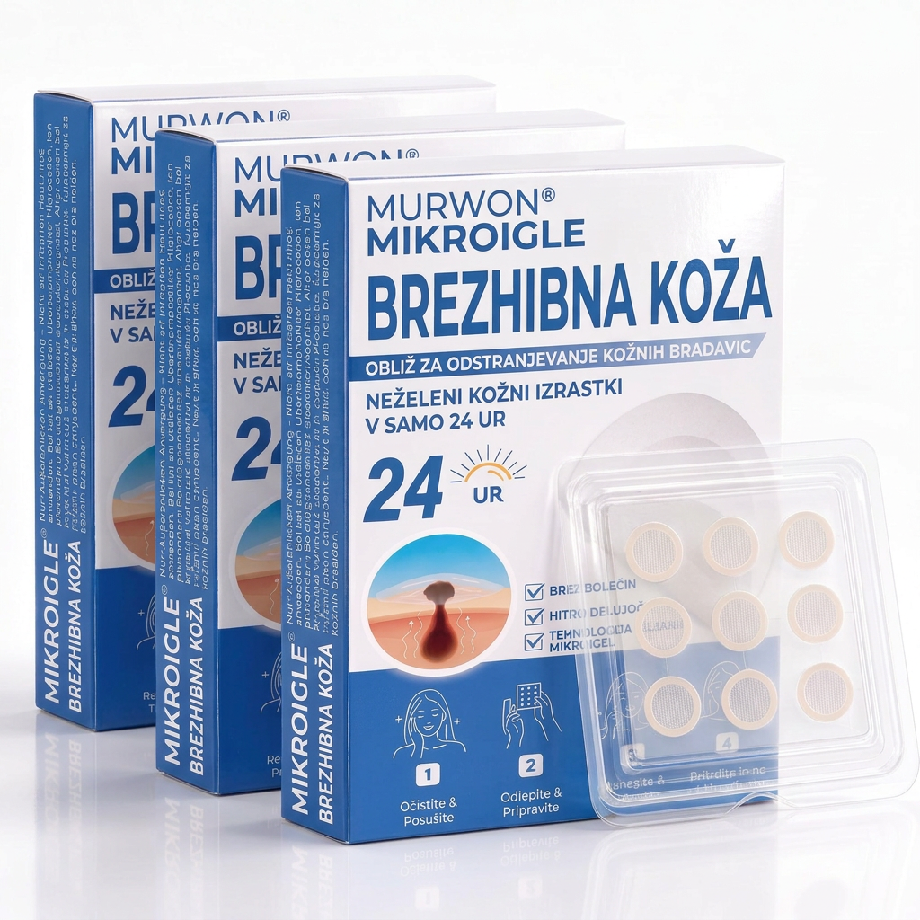 🇸🇮 Visokokakovosten slovenski izdelek, hitra domača dostava | MURWON® 🏠 Mikroiglični obliži za zmanjšanje videza kožnih nepravilnosti 🍉 (Za kožne izrastke, bradavice, znamenja, pigmentne madeže in druge vidne kožne nepravilnosti.) ❤️