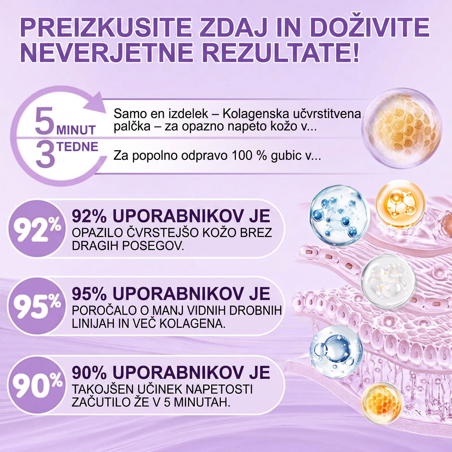 🇸🇮 Dermatološko priporočeno🥇 | 🍇Vitalisys® PDRN multi-peptidna masažna telesna kreme – Proti staranju, vlažilna, učvrstitvena, obbujevalna, izravnalna, za odstranjevanje aken in madežev, odstranjevanje bradavic in materinih znamenj, lajšanje luskavice.❤️