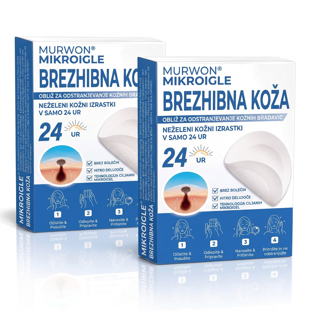 🇸🇮 Visokokakovosten slovenski izdelek, hitra domača dostava | MURWON® 🏠 Mikroiglični obliži za zmanjšanje videza kožnih nepravilnosti 🍉 (Za kožne izrastke, bradavice, znamenja, pigmentne madeže in druge vidne kožne nepravilnosti.) ❤️