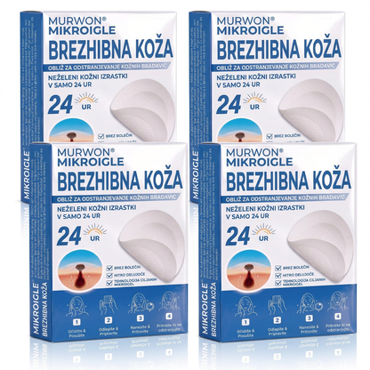 🇸🇮 Visokokakovosten slovenski izdelek, hitra domača dostava | MURWON® 🏠 Mikroiglični obliži za zmanjšanje videza kožnih nepravilnosti 🍉 (Za kožne izrastke, bradavice, znamenja, pigmentne madeže in druge vidne kožne nepravilnosti.) ❤️