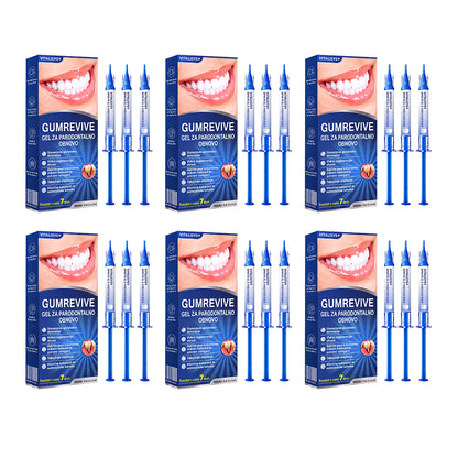 Priporočajo zobozdravniki 👨‍⚕️🦷🛡️ Vitalisys® GumRevive – parodontalni obnovitveni gel 🌥️❤️