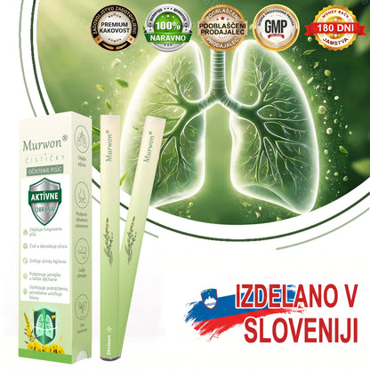Vrhunski slovenski izdelek z domačo dostavo 🥇 Murwon® zeliščni parni inhalator za čiščenje pljuč 🍇 (👨‍⚕️ Učinkovita pomoč pri kašlju, vnetju grla, težkem dihanju, nastajanju sluzi, zamašenem nosu, bronhitisu, alergijskih simptomih in težavah s pljuči) ❤️