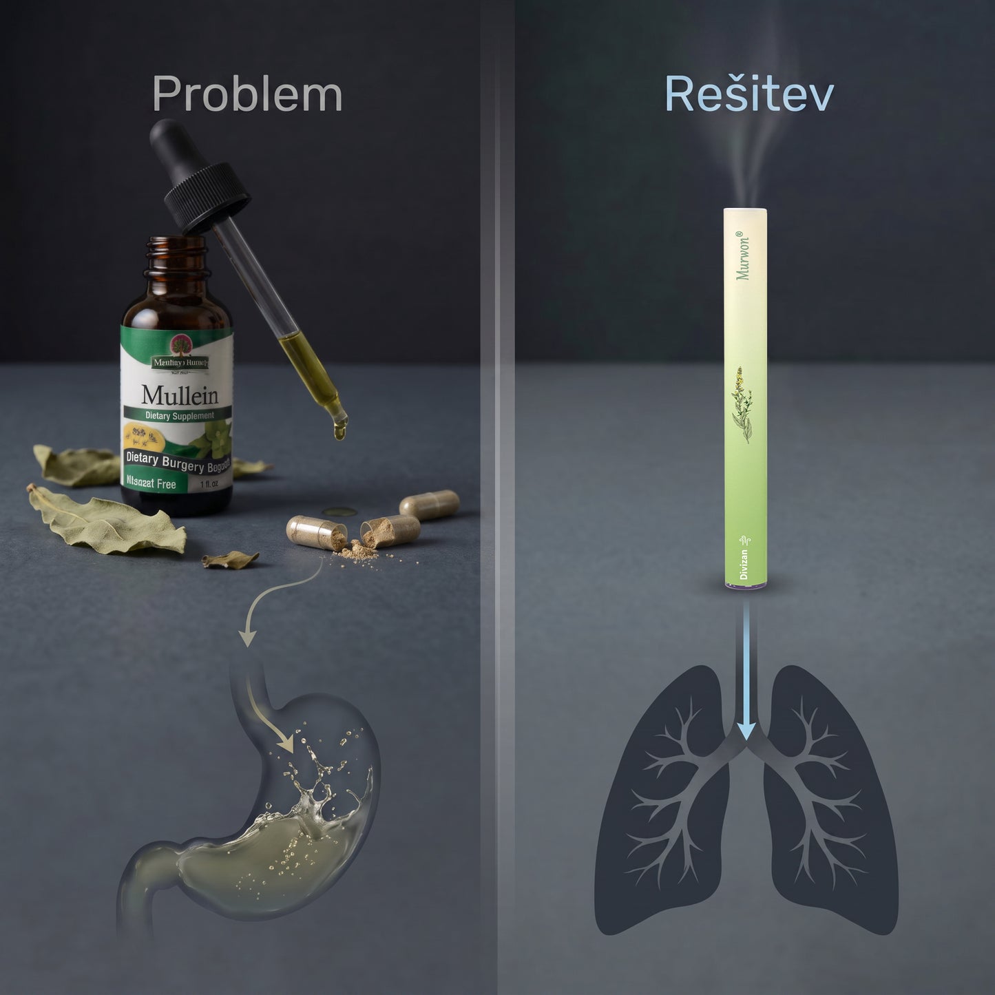 Vrhunski slovenski izdelek z domačo dostavo 🥇 Murwon® zeliščni parni inhalator za čiščenje pljuč 🍇 (👨‍⚕️ Učinkovita pomoč pri kašlju, vnetju grla, težkem dihanju, nastajanju sluzi, zamašenem nosu, bronhitisu, alergijskih simptomih in težavah s pljuči) ❤️