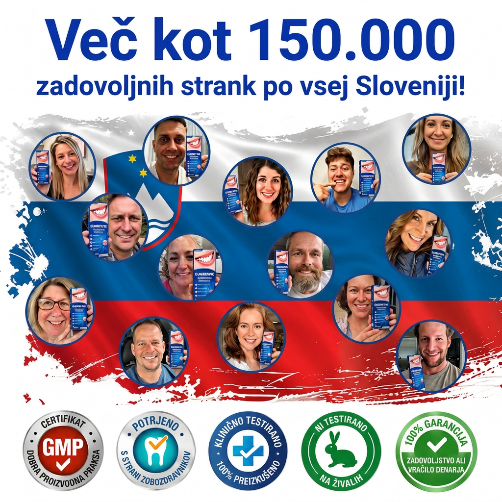 Priporočajo zobozdravniki 👨‍⚕️🦷🛡️ Vitalisys® GumRevive – parodontalni obnovitveni gel 🌥️❤️